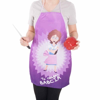 FARTUSZEK KUCHENNY - TU RZĄDZI BABCIA