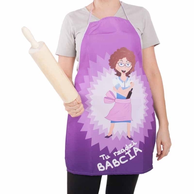 FARTUSZEK KUCHENNY - TU RZĄDZI BABCIA