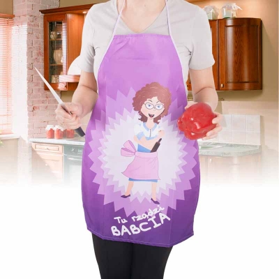 FARTUSZEK KUCHENNY - TU RZĄDZI BABCIA