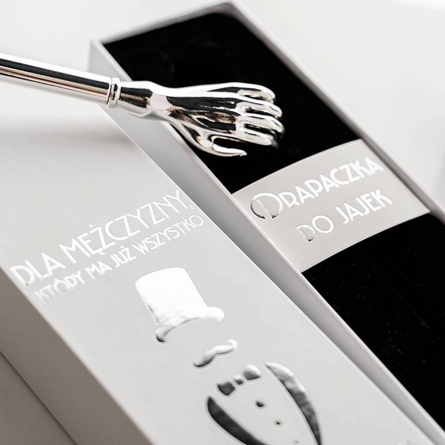 MODERNISTYCZNA DRAPACZKA DO JAJEK