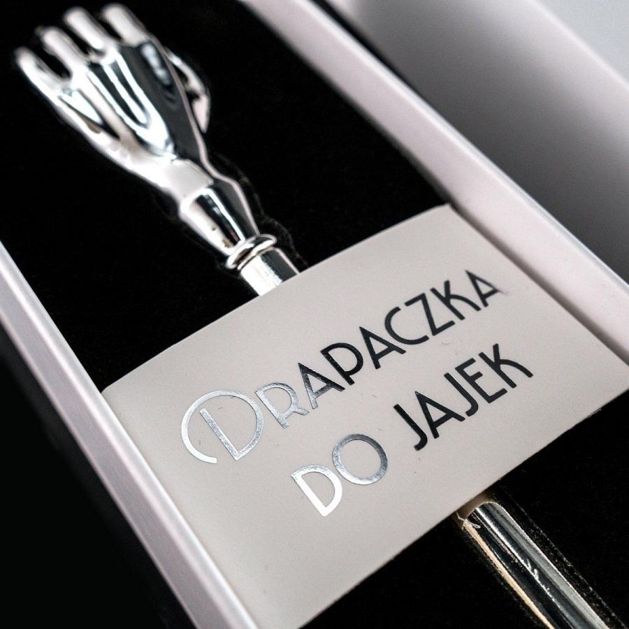 MODERNISTYCZNA DRAPACZKA DO JAJEK