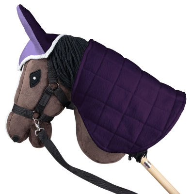 Derka i Nauszniki Skippi dla Hobby Horse - Wrzos i Śliwka