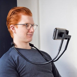 SMARTPHONE HOLDER 3w1 - Kijek, Stojak i Uchwyt na Szyję do Telefonu
