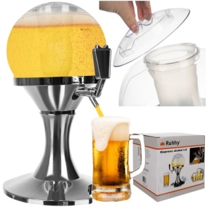Dystrybutor Alkoholu, Dozownik z Chłodzeniem, Dyspenser 3.5 L - DUŻY NALEWAK DO PIWA