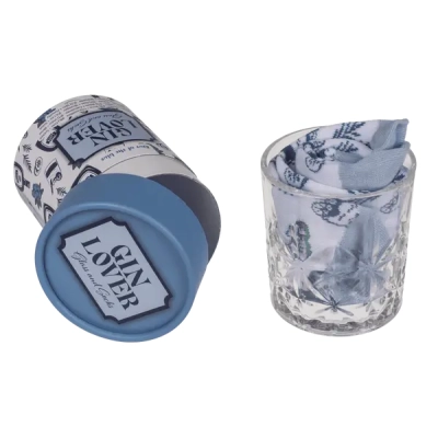 Zestaw Prezentowy - Szklanka i Skarpetki z Motywem Alkoholu - GIN