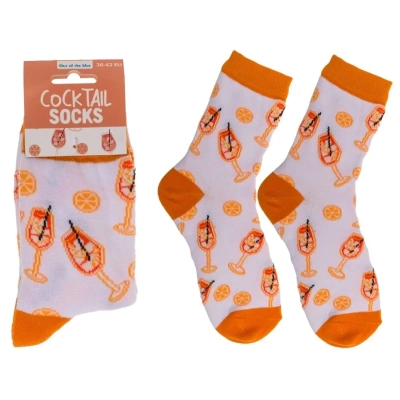 Skarpetki Koktajlowe - Wakacyjne Kolorowe Drinki - rozmiar 36-42