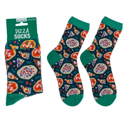 Skarpetki PIZZA dla Fanów Włoskiego Smaku - rozmiar 36-42