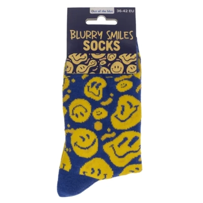 Skarpetki Buźki Uśmiech Miny Emoji - rozmiar 36-42