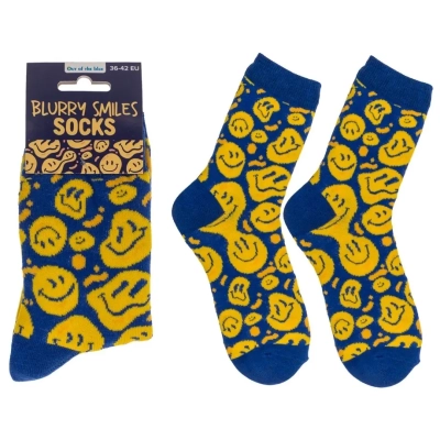 Skarpetki Buźki Uśmiech Miny Emoji - rozmiar 36-42