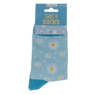 Skarpetki w Stokrotki - Prezent dla Dziewczyny - rozmiar 36-42