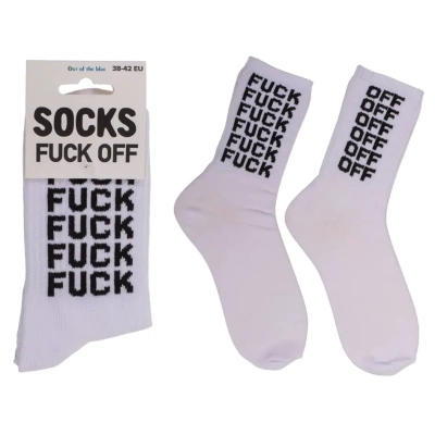 Skarpetki Fuck Off - Mocny Przekaz dla Kolegi - rozmiar 38-42