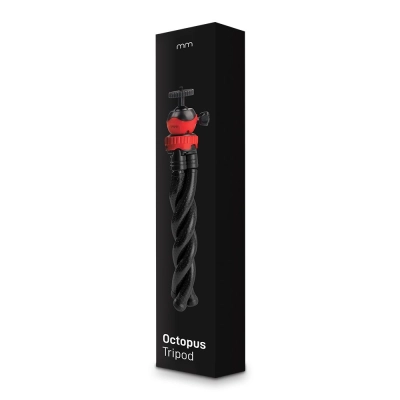 Czarny Statyw Uchwyt na Telefon - Ośmiornica 30cm