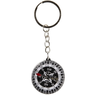Brelok z Kompasem - Praktyczny Prezent dla Podróżnika i Turysty