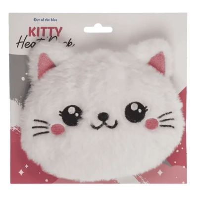 Pluszowy Ogrzewacz Kotek - Uroczy Termofor do Podgrzania w Mikrofalówce