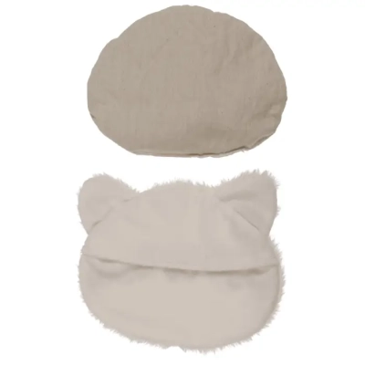 Pluszowy Ogrzewacz Kotek - Uroczy Termofor do Podgrzania w Mikrofalówce