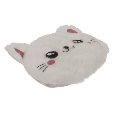 Pluszowy Ogrzewacz Kotek - Uroczy Termofor do Podgrzania w Mikrofalówce