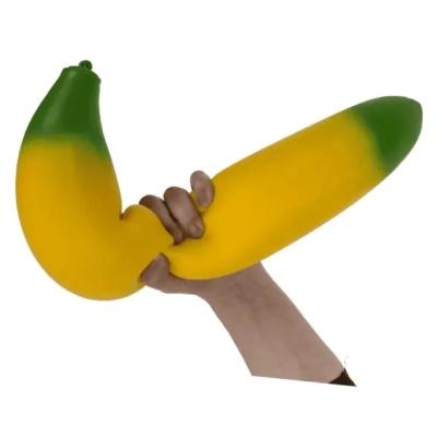 Gigantyczny Banan 40 cm - Antystresowy Gniotek XXL