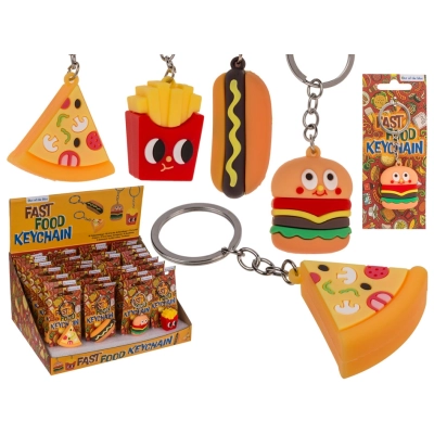 Brelok Fast Food - 4 Wzory