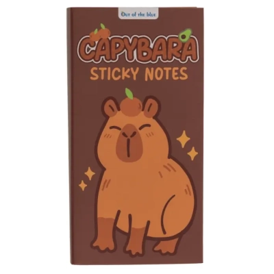 Karteczki Samoprzylepne KAPIBARA - Prezent dla Uczniów i Studentów