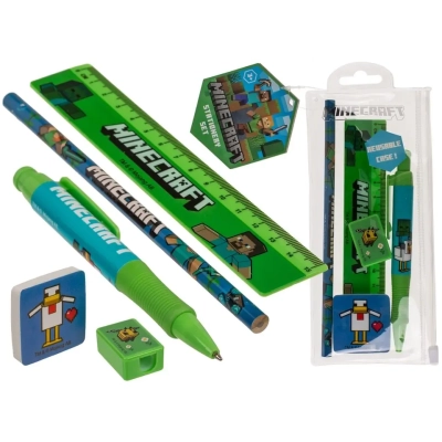 Zestaw Przyborów Szkolnych – MINECRAFT w Twoim Piórniku