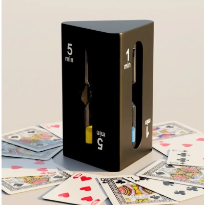 Klepsydra Trójstronna Timer 1-3-5 Minut - Czasomierz Piaskowy