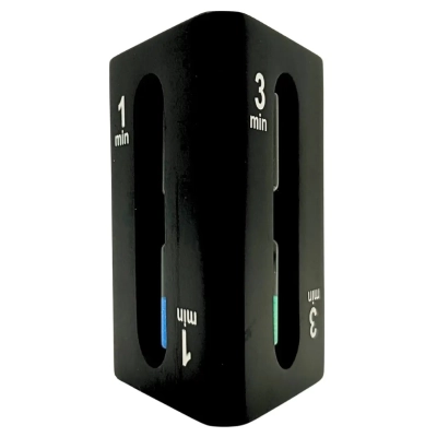 Klepsydra Trójstronna Timer 1-3-5 Minut - Czasomierz Piaskowy