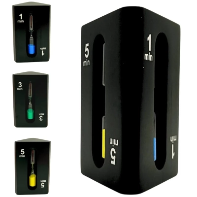 Klepsydra Trójstronna Timer 1-3-5 Minut - Czasomierz Piaskowy