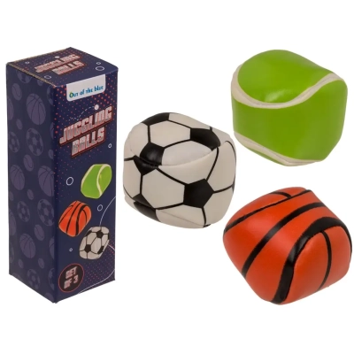Piłeczki do Żonglowania 3 szt. - Zestaw Piłek do Treningu, Nauki i Zabawy