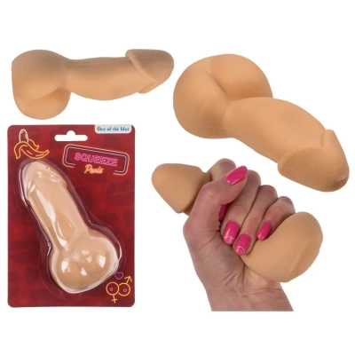 Antystresowy Penisek do Ściskania - Gadżet na Wieczór Panieński