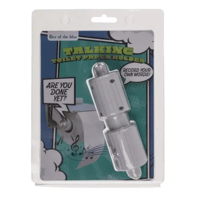 Mówiący Uchwyt na Papier Toaletowy z Funkcją Nagrywania