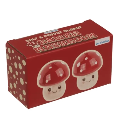 Urocze Solniczki i Pieprzniczki Grzybki - Muchomorki Kawaii