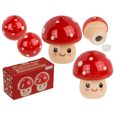 Urocze Solniczki i Pieprzniczki Grzybki - Muchomorki Kawaii