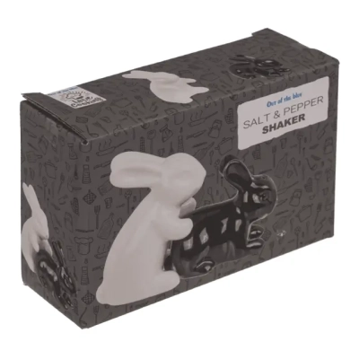 Zakochane Króliczki - Solniczka i Pieprzniczka - Zabawny Zestaw