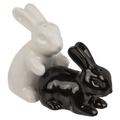 Zakochane Króliczki - Solniczka i Pieprzniczka - Zabawny Zestaw