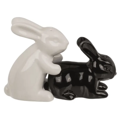 Zakochane Króliczki - Solniczka i Pieprzniczka - Zabawny Zestaw