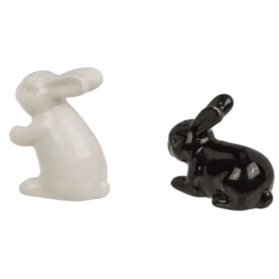 Zakochane Króliczki - Solniczka i Pieprzniczka - Zabawny Zestaw