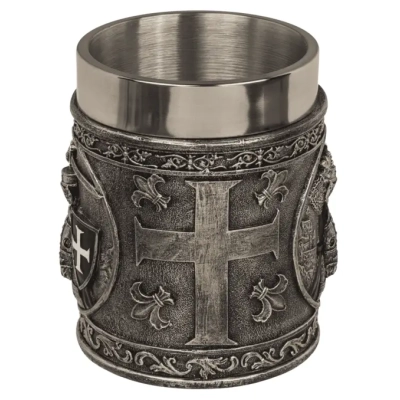 Kufel Rycerski - Średniowieczny Rycerz na Koniu