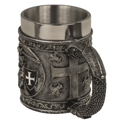 Kufel Rycerski - Średniowieczny Rycerz na Koniu