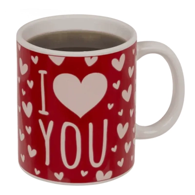 Magiczny Kubek I Love You - Napis Pojawia się pod Wpływem Ciepła