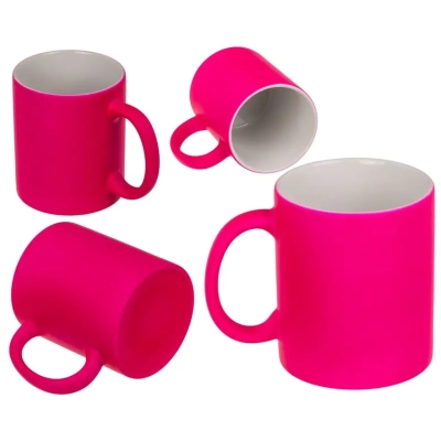 Neonowy Kubek - Intensywny Różowy 350 ml