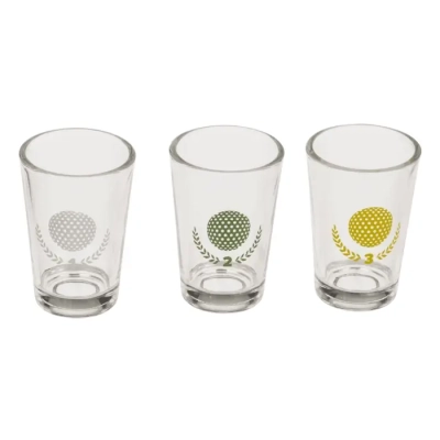 Gra Imprezowa MINI GOLF - Kieliszki + Piłeczki + Kije Golfowe