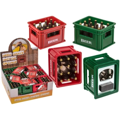 Otwieracz do Butelek z Magnesem na Lodówkę - Skrzynka Piwa