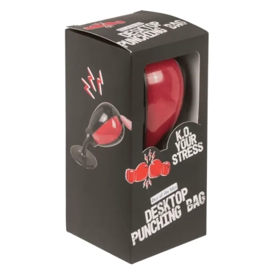 Biurkowa Gruszka Bokserska - Antystresowy Prezent na Biurko z Przyssawką