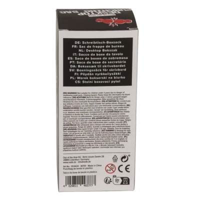 Biurkowa Gruszka Bokserska - Antystresowy Prezent na Biurko z Przyssawką