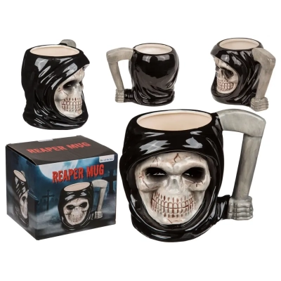 Kubek z Kamionki na Halloween - Mroczny Czarny Żniwiarz