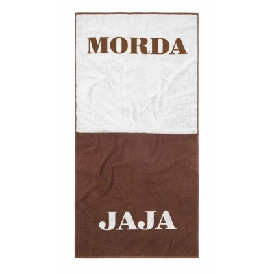 Ręcznik Kąpielowy MORDA JAJA - Zabawny Prezent dla Chłopaka