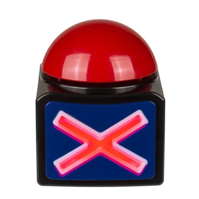 Przycisk Brzęczyk - Buzzer z Czerwonym Światłem i Dźwiękiem