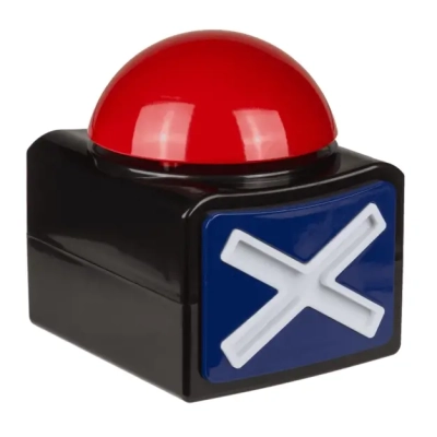 Przycisk Brzęczyk - Buzzer z Czerwonym Światłem i Dźwiękiem