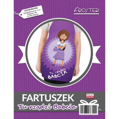 Fartuszek Kuchenny - Tu Rządzi BABCIA