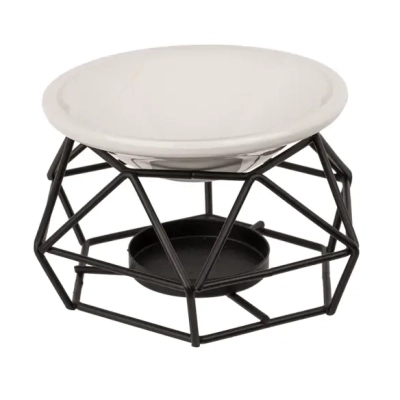 Kominek do Olejków Zapachowych z Metalową Podstawą - Aromaterapia